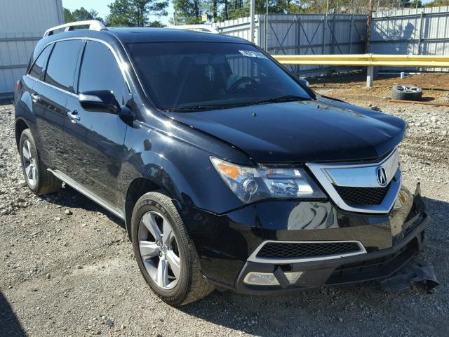 2HNYD2H24BH520476 - 2011 ACURA MDX BLACK photo 1