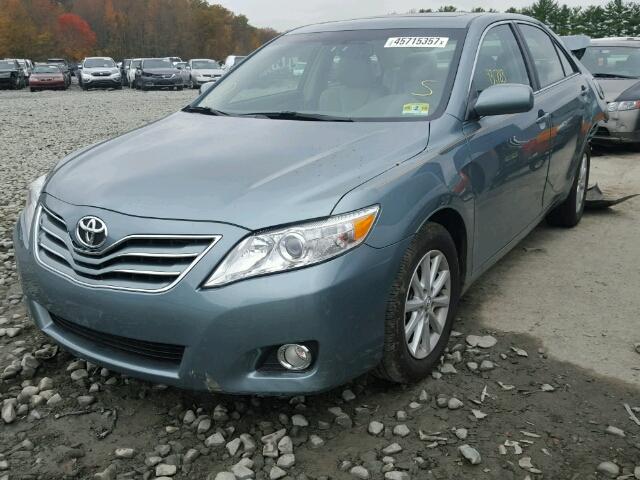 4T4BF3EK6BR158780 - 2011 TOYOTA CAMRY BASE GREEN photo 2