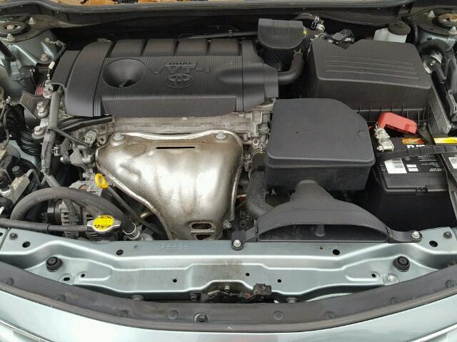 4T4BF3EK6BR158780 - 2011 TOYOTA CAMRY BASE GREEN photo 7