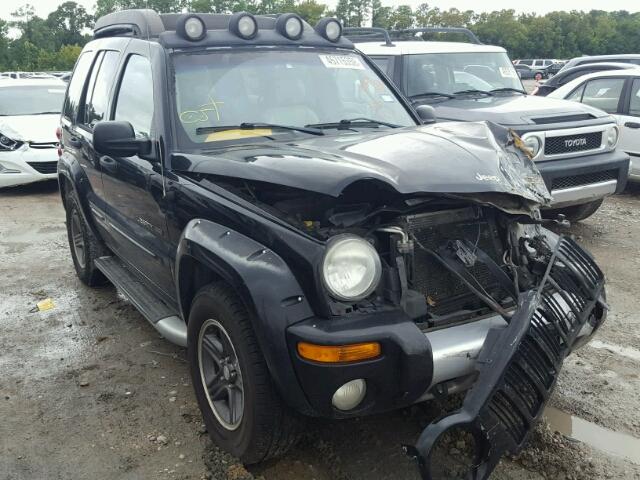 1J4GK38K03W670319 - 2003 JEEP LIBERTY RE BLACK photo 1