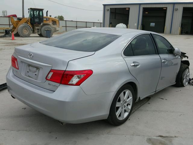 JTHBJ46G482159636 - 2008 LEXUS ES 350 GRAY photo 4