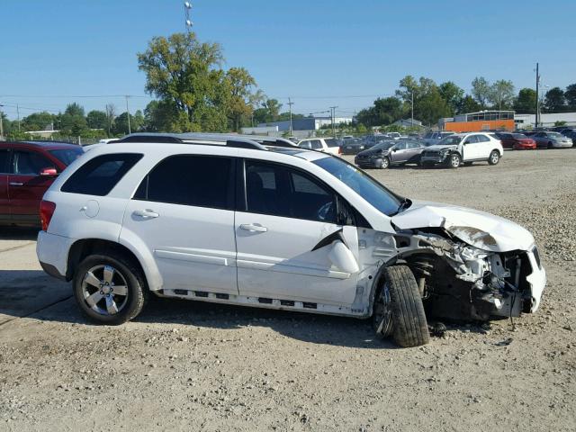 2CKDL33F886342110 - 2008 PONTIAC TORRENT WHITE photo 9