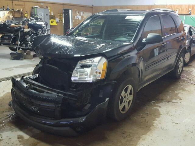 2CNDL13FX66118275 - 2006 CHEVROLET EQUINOX BLACK photo 2