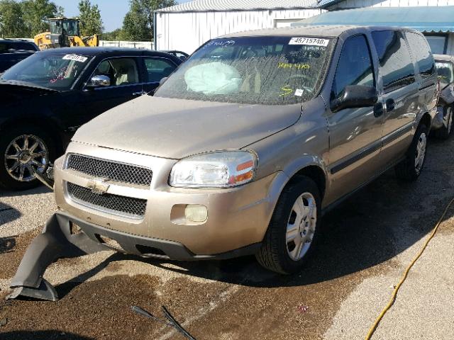 1GNDV23L06D216735 - 2006 CHEVROLET UPLANDER L 米色 照片 2