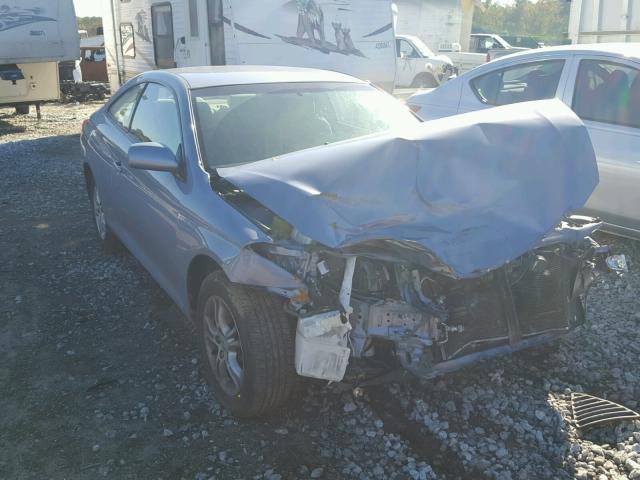 4T1CE30P77U759126 - 2007 TOYOTA CAMRY SOLA BLUE photo 1