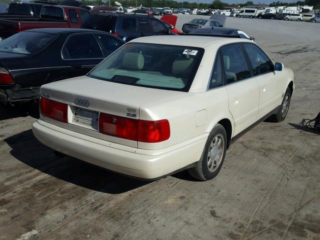 WAUFA84A6TN046638 - 1996 AUDI A6 WHITE photo 4