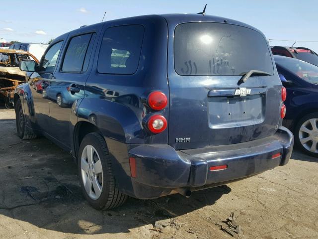 3GNCA13B39S560556 - 2009 CHEVROLET HHR LS Mavi foto 3