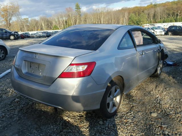 2HGFG11878H527588 - 2008 HONDA CIVIC EX SILVER photo 4