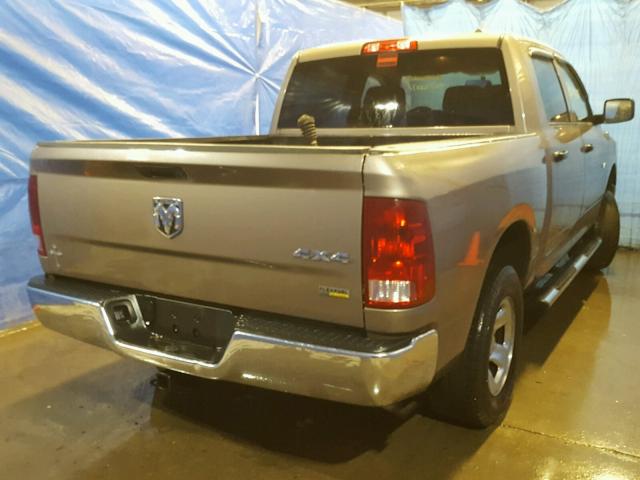 1D7RV1CP7AS259782 - 2010 DODGE RAM 1500 BROWN photo 4