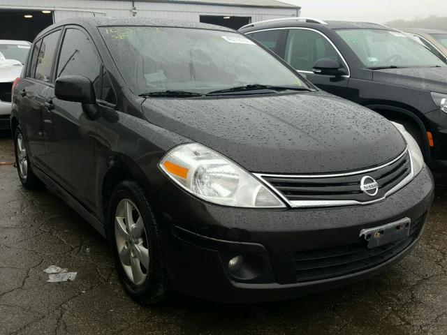 3N1BC1CP3BL376666 - 2011 NISSAN VERSA S BLACK photo 1