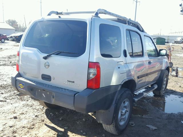 5N1ED28T43C672209 - 2003 NISSAN XTERRA XE GRAY photo 4