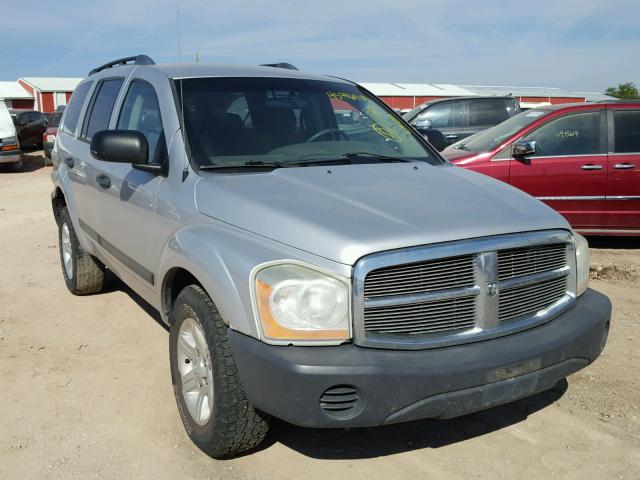 1D4HB38N85F573685 - 2005 DODGE DURANGO ST SILVER photo 1