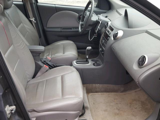 1G8AL55F76Z150708 - 2006 SATURN ION LEVEL GRAY photo 5