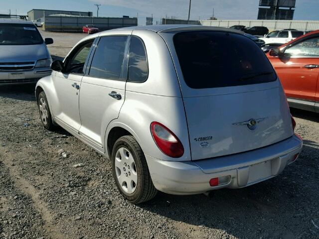 3A8FY48B98T130530 - 2008 CHRYSLER PT CRUISER SILVER photo 3