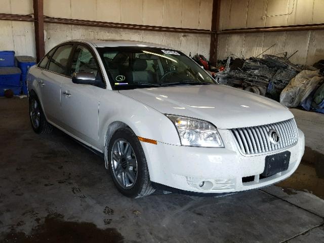 1MEHM42W09G634301 - 2009 MERCURY SABLE PREM WHITE photo 1