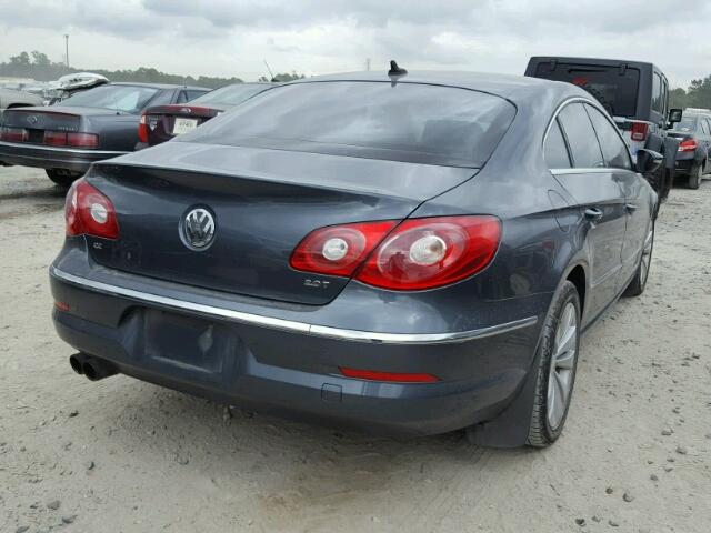 WVWMN7AN9AE537377 - 2010 VOLKSWAGEN CC SPORT GRAY photo 4