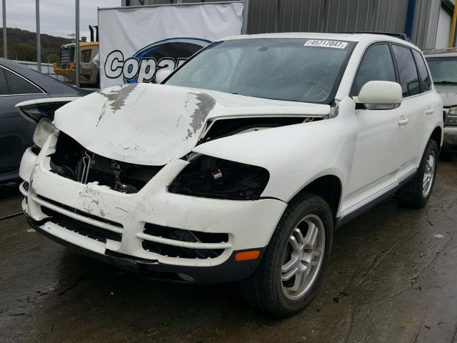 WVGZG77L05D032048 - 2005 VOLKSWAGEN TOUAREG WHITE photo 2