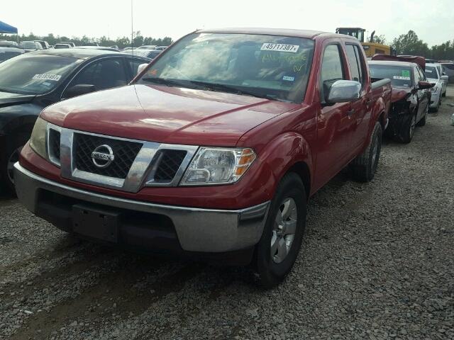 1N6AD0ER9BC436036 - 2011 NISSAN FRONTIER S RED photo 2