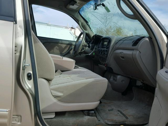 5TBDT44116S526610 - 2006 TOYOTA TUNDRA GOLD photo 5