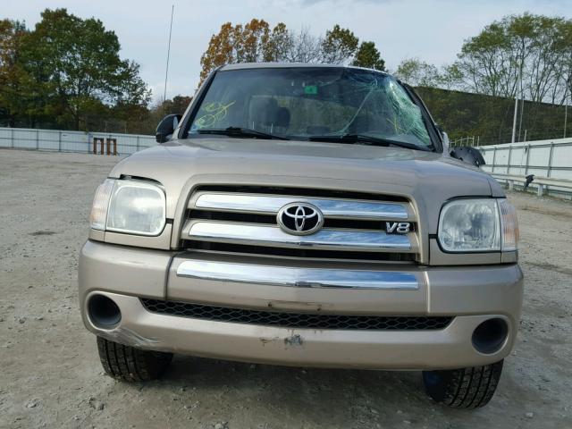 5TBDT44116S526610 - 2006 TOYOTA TUNDRA GOLD photo 9