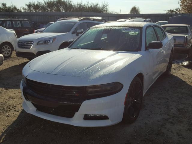 2C3CDXCT6HH644534 - 2017 DODGE CHARGER R/ WHITE photo 2