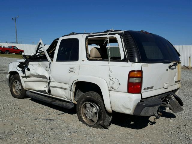 1GNEC13Z93J345479 - 2003 CHEVROLET TAHOE C150 WHITE photo 3