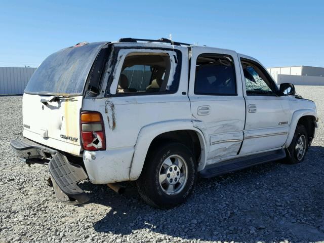 1GNEC13Z93J345479 - 2003 CHEVROLET TAHOE C150 WHITE photo 4