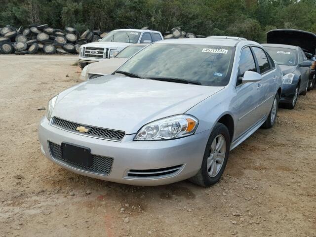 2G1WA5E34F1116203 - 2015 CHEVROLET IMPALA LIM SILVER photo 2