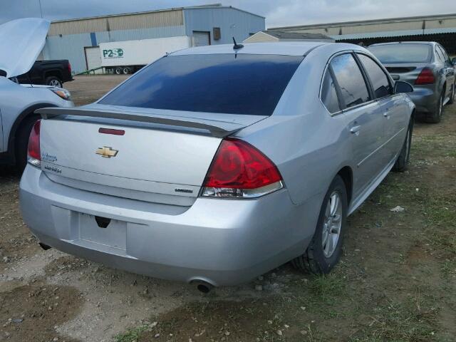 2G1WA5E34F1116203 - 2015 CHEVROLET IMPALA LIM SILVER photo 4