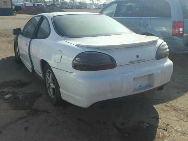 1G2WP12K8XF224722 - 1999 PONTIAC GRAND PRIX 白色 照片 3