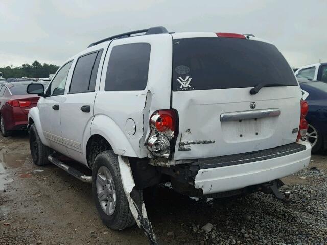 1D4HD48D34F217084 - 2004 DODGE DURANGO SL WHITE photo 3