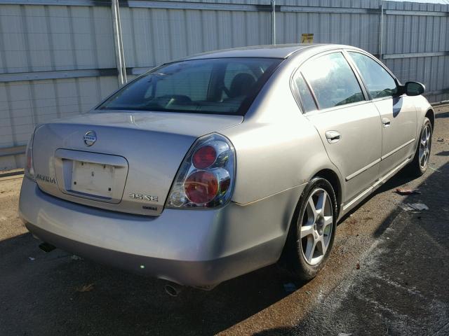 1N4BL11D05N474022 - 2005 NISSAN ALTIMA SILVER photo 4