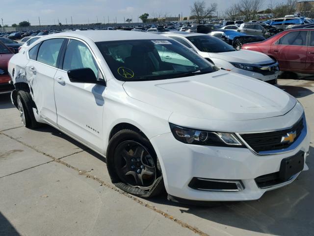 2G11Z5SA1G9204683 - 2016 CHEVROLET IMPALA LS WHITE photo 1