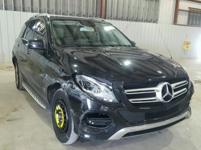 4JGDA5JB4GA641552 - 2016 MERCEDES-BENZ GLE 350 BLACK photo 1