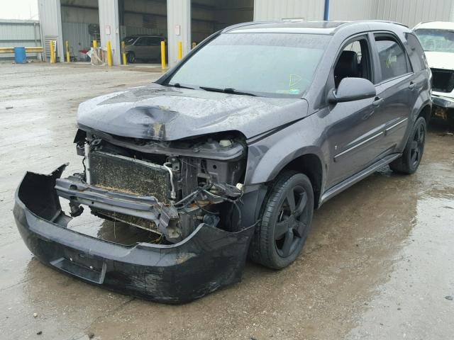 2CNDL537386036357 - 2008 CHEVROLET EQUINOX SP GRAY photo 2