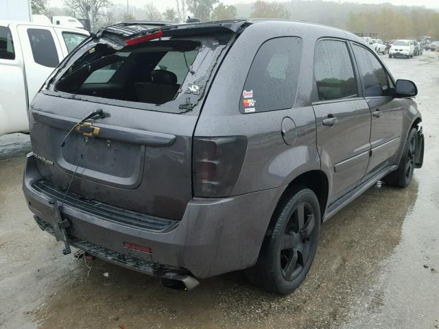 2CNDL537386036357 - 2008 CHEVROLET EQUINOX SP GRAY photo 4