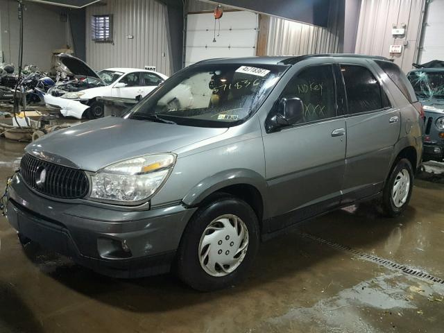 3G5DB03E04S561176 - 2004 BUICK RENDEZVOUS SILVER photo 2