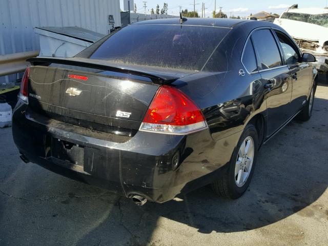 2G1WD58C989105589 - 2008 CHEVROLET IMPALA SUP 黑色 照片 4