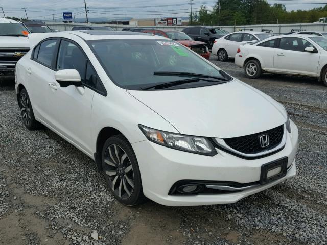 19XFB2F92EE084004 - 2014 HONDA CIVIC EXL 白色 照片 1