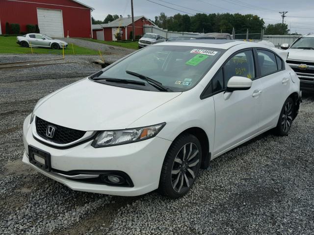 19XFB2F92EE084004 - 2014 HONDA CIVIC EXL 白色 照片 2