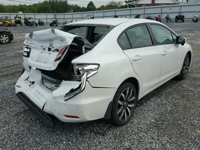 19XFB2F92EE084004 - 2014 HONDA CIVIC EXL 白色 照片 4
