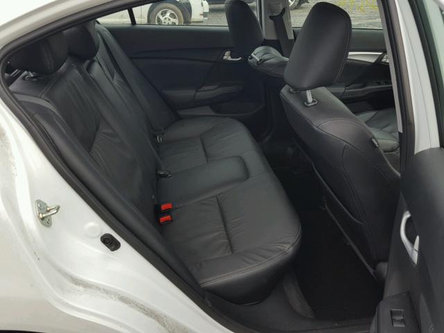 19XFB2F92EE084004 - 2014 HONDA CIVIC EXL 白色 照片 6