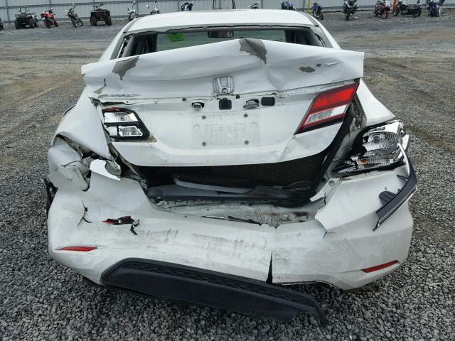 19XFB2F92EE084004 - 2014 HONDA CIVIC EXL 白色 照片 9