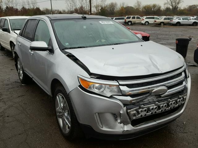 2FMDK3KC9DBB52864 - 2013 FORD EDGE LIMIT SILVER photo 1