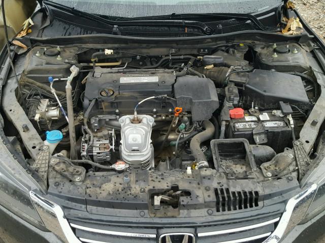 1HGCR2F38DA099958 - 2013 HONDA ACCORD GRAY photo 7