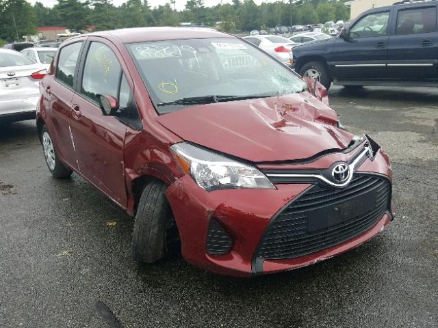 VNKKTUD30HA083650 - 2017 TOYOTA YARIS L RED photo 1