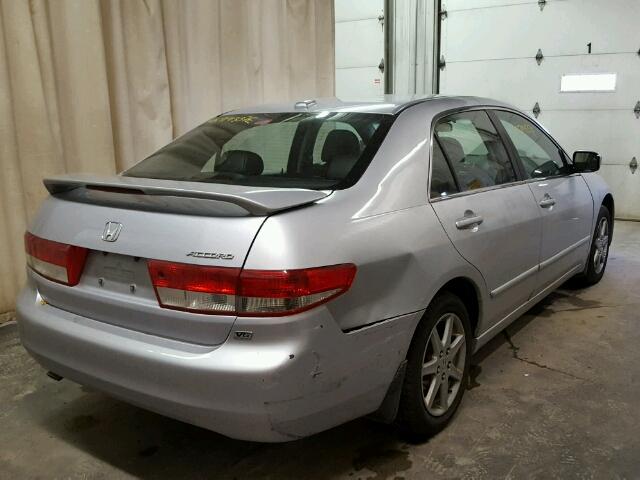 1HGCM66514A095998 - 2004 HONDA ACCORD SILVER photo 4