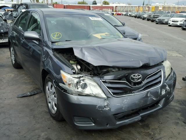 4T4BF3EK8BR162216 - 2011 TOYOTA CAMRY BASE GRAY photo 1