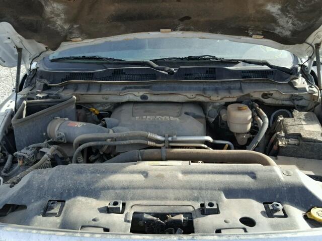 3C6UR5MJ9FG569237 - 2015 RAM 2500 SLT WHITE photo 7