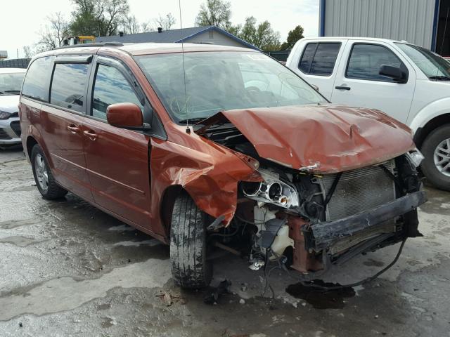 2C4RDGCG3CR251053 - 2012 DODGE GRAND CARA ORANGE photo 1